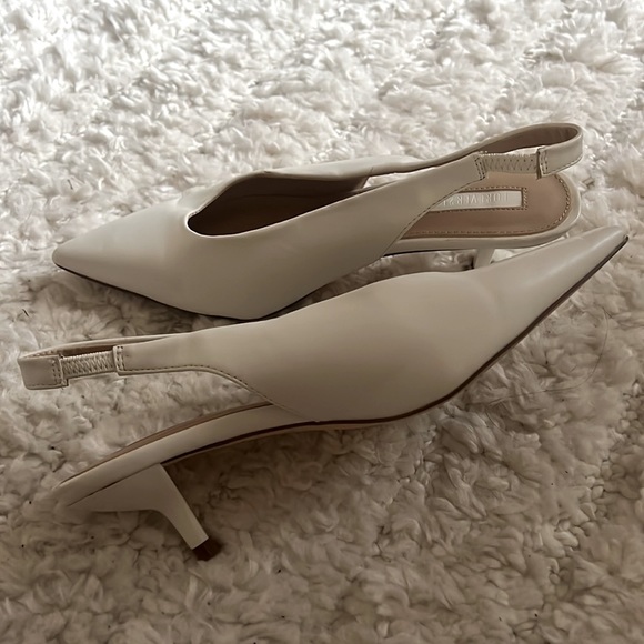 Forever 21 Shoes - White kitten heels